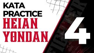 Mastering Kata Heian Yondan: Karate Advanced Training. #karate #shotokan #kata #performance #youtube