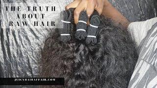 RAW INDIAN HAIR TIPS |WHAT THEY DON'T TELL YOU ABOUT RAW HAIR| JUICYHAIRAFFAIR COM