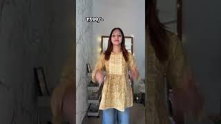 12 short kurtis from meesho|| Link to buy is in description #shortkurti #meesho #youtubeindia