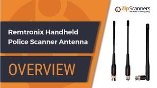 Remtronix Handheld Police Scanner Antenna