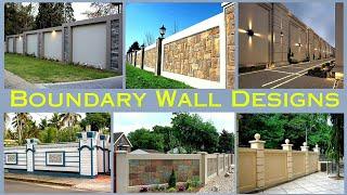 Latest Boundary Wall Designs 2025 | Modern Compound Wall Ideas | Unique Fence Wall Design