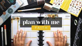 FAITH PLAN WITH ME :: September Classic Happy Planner Setup