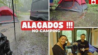 Camping Alagado no Canadá: Quando a Aventura Vira Um Desafio!