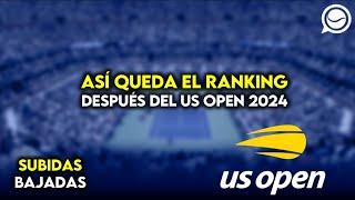 ASÍ QUEDA EL RANKING ATP Y WTA DESPUÉS DEL US OPEN 2024: SINNER METE DISTANCIA A TODOS