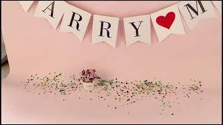 would you like to sell such balloon #I Love You   & Marry Me wedding party quality banner