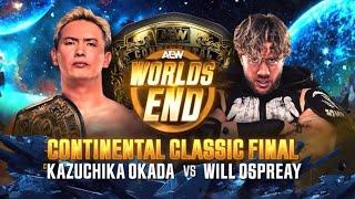 HIGHLIGHTS:- AEW Continental Classic FINAL Will Ospreay vs Kazuchika Okada  Classic.