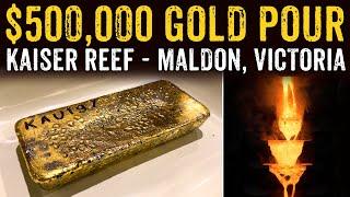 $500,000 Gold Pour!