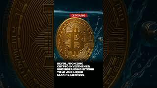 Revolutionizing Crypto Investments: Understanding Bitcoin Yield and Liquid Staking Methods