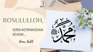 Rasululloh, sizni ko‘rmasdan sevdik | Omar Xalil