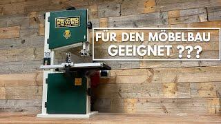 Kleine Bandsäge sogar für den Möbelbau ? geht nicht ?  - Sabre 250 im Check