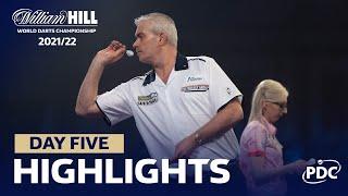 NO DREAM RETURN! | Day Five Evening Highlights | 2021/22 William Hill World Darts Championship