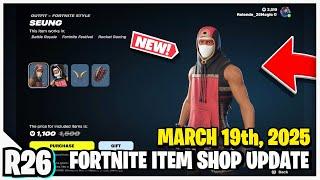 Fortnite Item Shop *NEW* THE THOUSANDS BLADES BUNDLE! [March 19th, 2025]