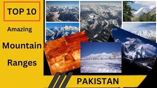 Amazing mountain ranges in Pakistan | highest mountains in Pakistan