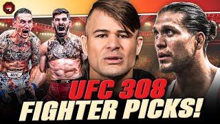 Ilia Topuria vs Max Holloway Predictions with Diego Lopes & More | UFC 308