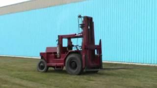 22,000 LBS TAYLOR DIESEL YARD FORKLIFT: STOCK #58593