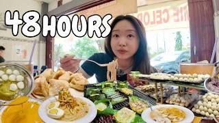 what i eat in a weekend in PALEMBANG | making pempek with grandma + food recs (part 2)