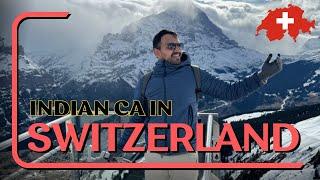 A day in life of Indian CA in Switzerland | Lafda hote hote bach gaya