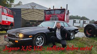 Jaguar XJS V12. Omijałem go szeroookim łukiem, ale pozytywnie mnie  zaskoczył.