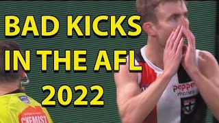 AFL Worst Shank Kicks 2022 - Holding The Bull