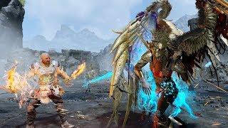 God of War - Slaying the Valkyries - Zeus Build - Blades of Chaos Mastery + Lv. 1 SIGRUN (GMGOW)