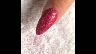 Gel Essentials Nail Glitters & Application over gel polishes