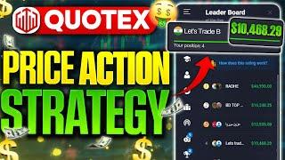 Trading With Price Action | Binary Options Trading | Quotex Trading Strategy |Let's Trade Binary