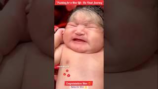 "A New Life Begins | Emotional Birth Vlog"#shorts #ytshorts #trending!"