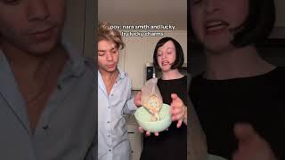 pov: nara smith and lucky try lucky charms