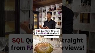 SQL Interviews Questions from FAANG