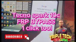 TECNO SPARK10C, SPARK10, FRP BYPASS. TECNO KI5K FRP BYPASS WITH PC. ONE CLICK TOOL. 2023 UPDATE