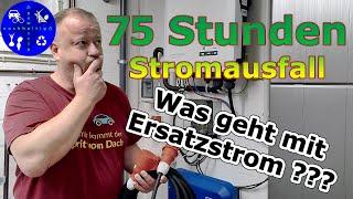 75 Stunden ohne Stromnetz - SMA Ersatzstrom im Realeinsatz - laufen Wärmepumpe, E-Auto und Co? #sma