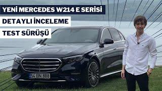 Yeni Mercedes E Serisi İnceledik W214 E220d 4Matic - Arka Aks - Yeni Yolcu Ekranı ve Test Sürüşü