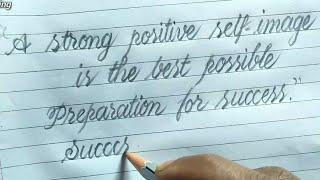 Improve your handwriting | handwriting tips | cursive | handwriting | Rua sign writing