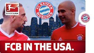 Bayern München's American Adventure Begins - FCB Arrive in New York