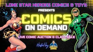 Comics On Demand #006 | Live Comic Book Claim Sale!