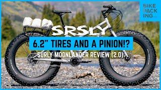 Surly Moonlander Review (2.0) -- SRSLY, 6.2" Tires and a Pinion!?