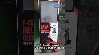 F-Fresh Helmet Cleaning Vendo Machine