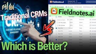 Traditional CRMs vs. Fieldnotes AI: Which has Better Support?