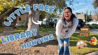 lets go to little free libraries | bookmas day 11