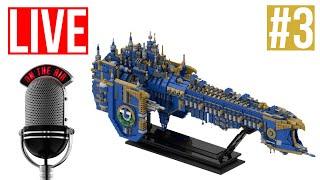 LesDiy Gloriana-class Battleship - Macragge's Honour LIVE build - 3 | MOC 160650