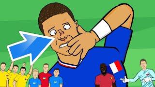 MBAPPE BROKEN NOSE! Lukaku miss-fest! Romania crush Ukraine! (Euro 2024 Day 4 Goals Highlights)