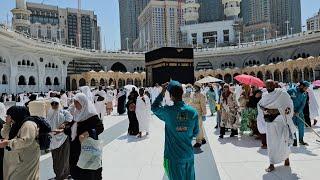 Makkah Haram Sharif | 10 October 2024 |Kaaba Live |Ajyad Road & Hijra Road |View Of Masjid Al Haram