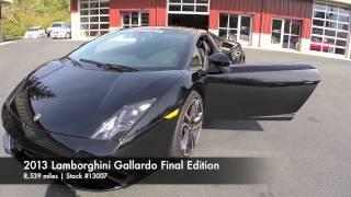 2013 Lamborghini Gallardo Final Edition #13007 - Cats Exotics