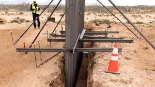 Construction for new Texas border wall begins