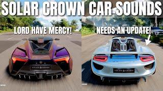 Car Sounds in Test Drive Unlimited Solar Crown are crazier than LOGIN ERRORS & Bugs