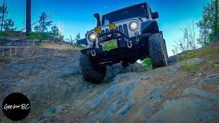 SOLO OFF ROADING UP V ROCK WITH MY JEEP JKU RUBICON