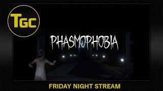 Phasmophobia Gameplay | Three Guys Coop | Friday Night Stream