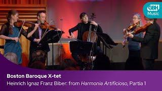 Dances by Heinrich Ignaz Franz Biber, with Boston Baroque X-tet, live from GBH Music