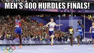 Men's 400 Hurdles Finals Was INCREDIBLE! || 2024 Paris Olympics