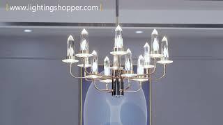 Luxury Contemporary Crystal Chandelier For Living Room Dining Island Chandelier